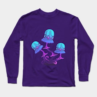 Alien mushrooms Long Sleeve T-Shirt